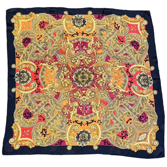 Versace Accessories - Atelier Versace Silk Scarf Authenticated